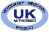 Icon indicating that product is licensed under the UK Veterinary Medicines Directive